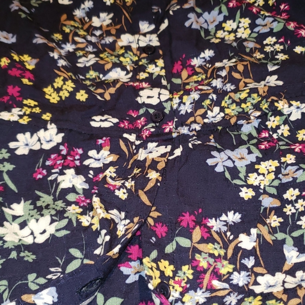 LOVE FIRE Floral Maxi Romper Jumpsuit Dress+Shorts - Picture 9 of 13